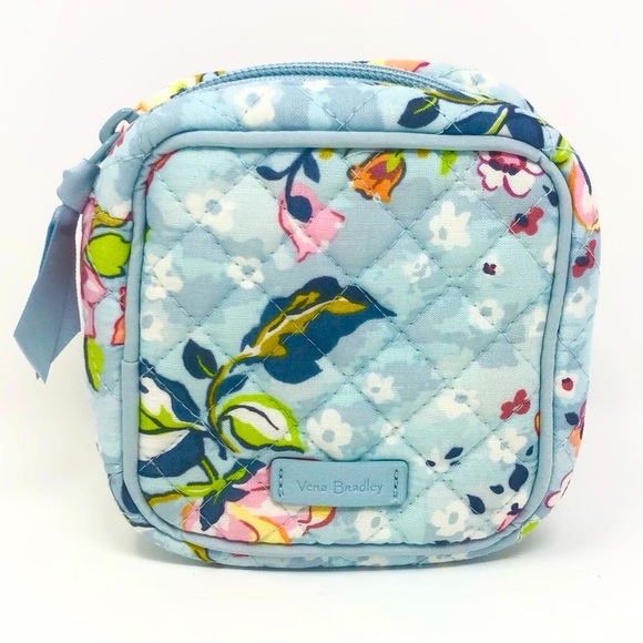 Vera Bradley Bags Vera Bradley Floral Zip Up Jewelry Case Travel